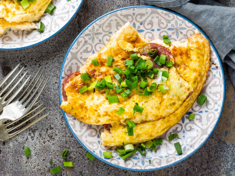 Restaurant - Omelettes - Plympton Conservative Club